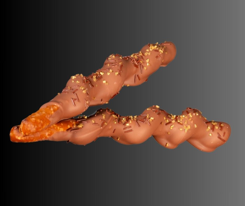 5.1 Salted Caramel Milk Chocolate Pretzel Rods