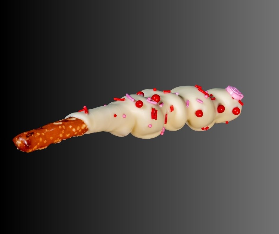 5. Raspberry Caramel Pretzel Rod