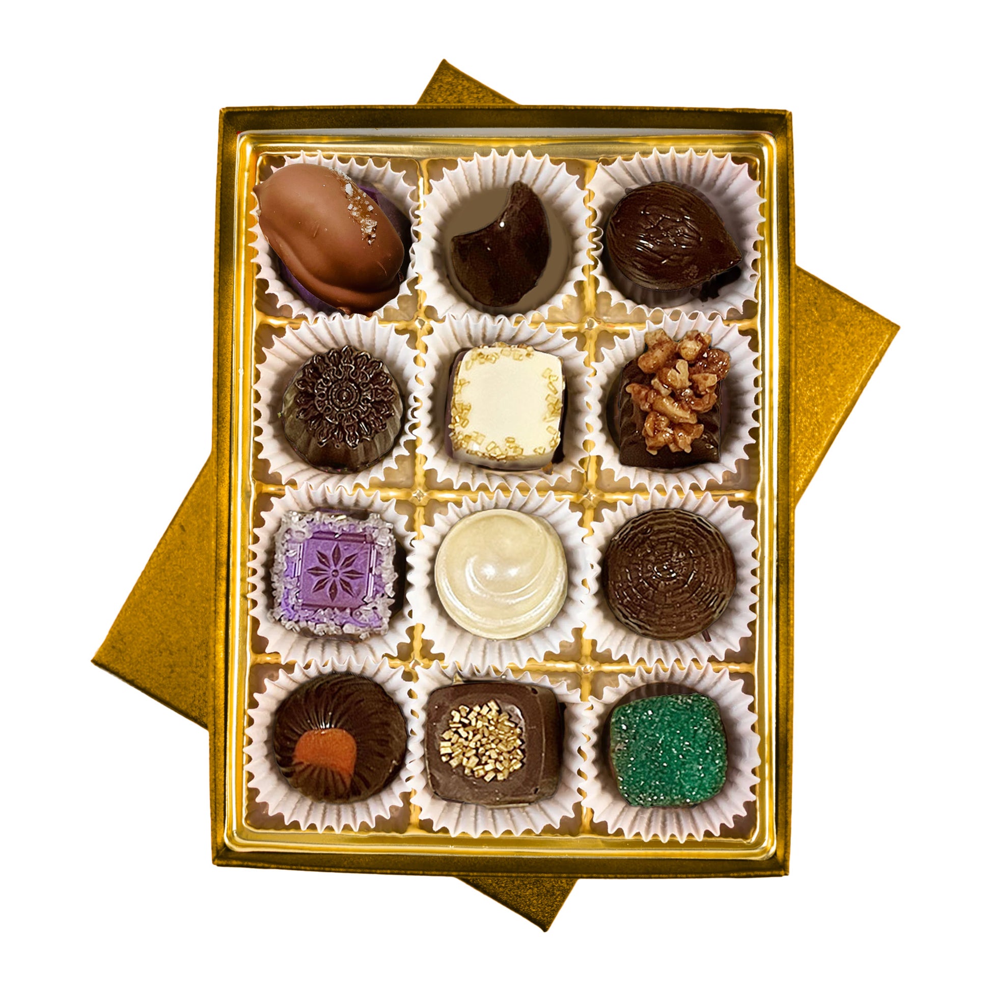 Box of 12 Assorted Truffles - Chocolatier’s Selection