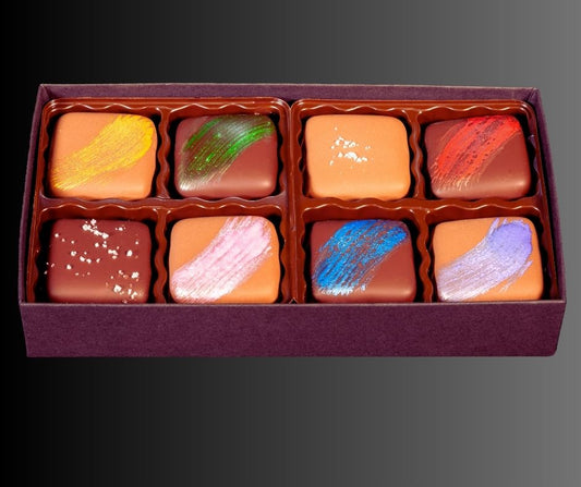 2.1 Ambrosia Confections, Luscious Caramel, Eight Piece