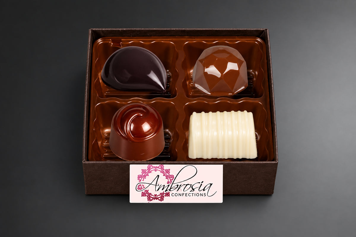 2. Ambrosia Confections Fall/Winter Filled Collection of Four